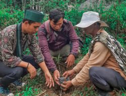 LEPPAMI HMI Cabang Padangsidimpuan-Tapanuli Selatan dalam Kegiatan Camping Bersama dan Penanaman Bibit Pohon di Desa Saragodung, Dusun Garoga Tapanuli Selatan