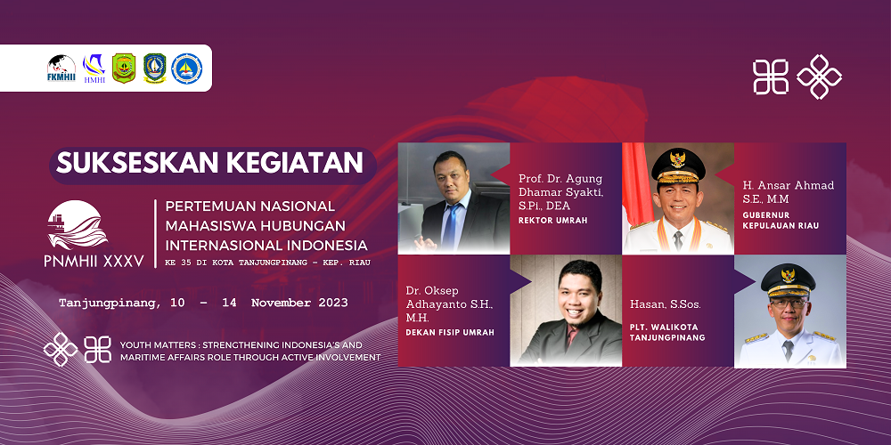 HMHI UMRAH akan Menggelar Pertemuan Nasional Mahasiswa Se-Indonesia ke 35 di Kota Tanjungpinang